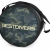 Best Divers borsello portaerogatore tondo MIMETICO VERDE