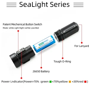 Best Divers DIVEVOLK ILLUMINATORE 2000 LUMEN