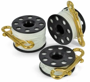 Best Divers finger reel moschettone ottone