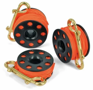 Best Divers finger reel moschettone ottone