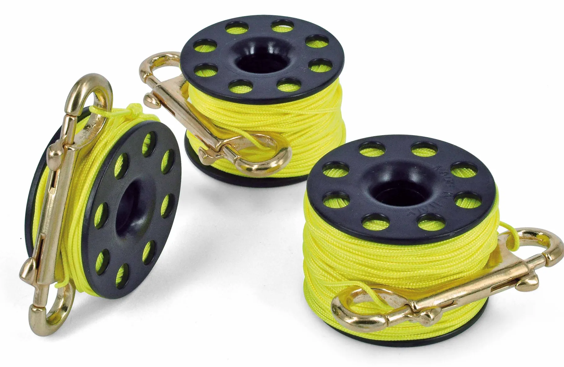 finger_reel_moschettone_o_2.webp Best Divers finger reel moschettone ottone